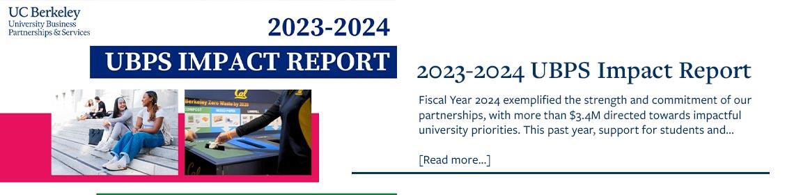 2023-2024 UBPS Impact Report Cover page